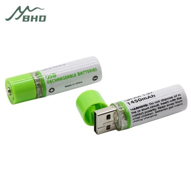 Bateries recarregables Aa Usb